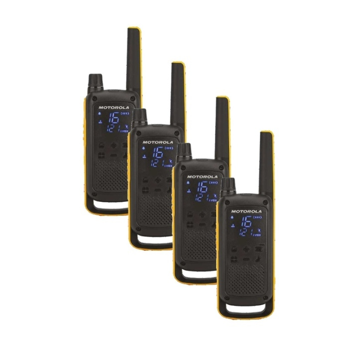 Motorola Talkabout T82 Extreme, Walkie Talkie 4-pack in de groep SPORT, VRIJE TIJD & HOBBY / Buitenrecreatie / Walkietalkies bij TP E-commerce Nordic AB (38-99026)