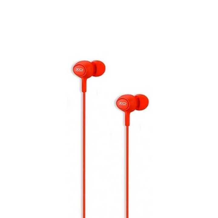 XO S6 - Trådade Hörlurar, In-Ear, Röd in de groep HOME ELECTRONICS / Audio & Beeld / Koptelefoon & Accessoires / Koptelefoon bij TP E-commerce Nordic AB (38-99042)