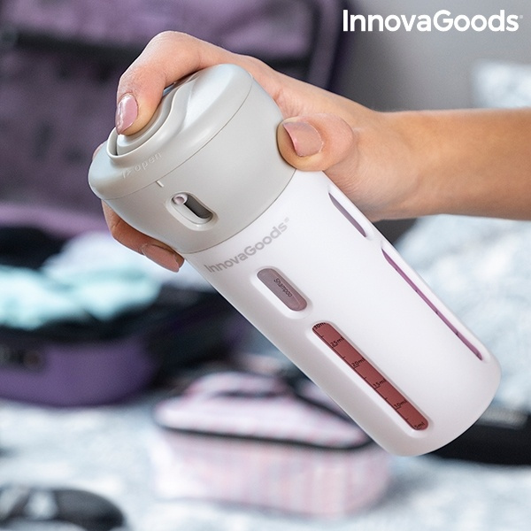 InnovaGoods Fordrops, 4-in-1 reisdispenser in de groep SPORT, VRIJE TIJD & HOBBY / Leuke dingen / Handige spullen bij TP E-commerce Nordic AB (38-99083)