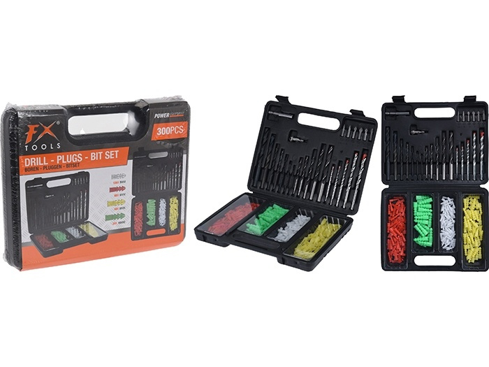 FX Tools Boor, bit en plug set in de groep HUISHOUDEN & TUIN / Gereedschap / Overig gereedschap & Accessoires bij TP E-commerce Nordic AB (38-99117)