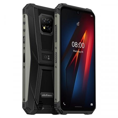 Ulefone Armor 8, Svart in de groep SMARTPHONE & TABLETS / Mobiele telefoons & smartphones bij TP E-commerce Nordic AB (38-99157)