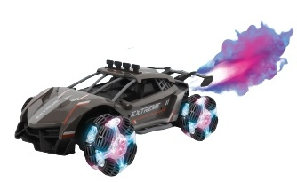 RC Spray Runner 1-12 Electric 2.4GHz, Svart in de groep SPEELGOED, KINDER- & BABYPRODUCTEN / Op afstand bestuurbaar / Afstand bestuurbare auto\'s bij TP E-commerce Nordic AB (38-99253)