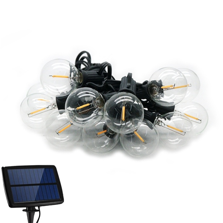 Forever Light Zonneverlichting, LED lampen IP44, 5,5m in de groep HUISHOUDEN & TUIN / Elektriciteit & Verlichting / Buitenverlichting / Zonnecelverlichting bij TP E-commerce Nordic AB (38-99256)