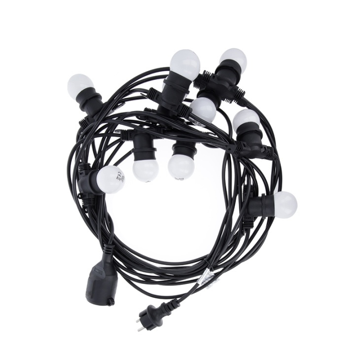 Forever Light LED-lus, 10 2W lampen IP65, 12m in de groep HOME ELECTRONICS / Verlichting / LED strips bij TP E-commerce Nordic AB (38-99257)