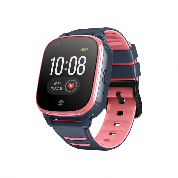Forever smartwatch GPS WiFi 4G Kids KW-500, Pink in de groep SPORT, VRIJE TIJD & HOBBY / Smartwatch & Activiteitsmeters / Smartwatch voor kinderen bij TP E-commerce Nordic AB (38-99333)