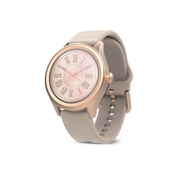 Forever smartwatch AMOLED ICON 2 AW-110, Rose Gold in de groep SPORT, VRIJE TIJD & HOBBY / Smartwatch & Activiteitsmeters / Smartwatches bij TP E-commerce Nordic AB (38-99339)