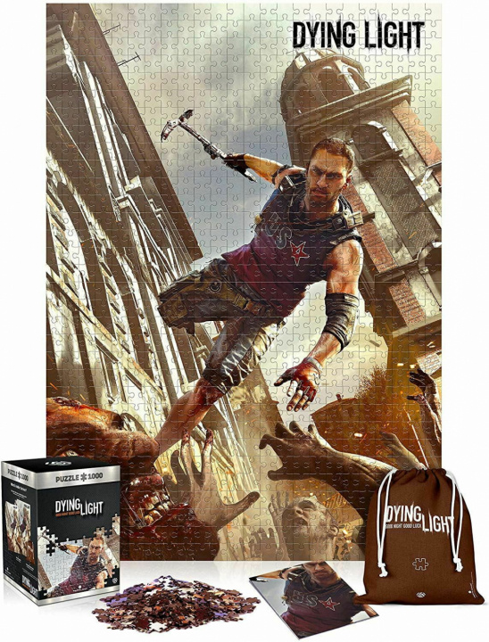 Good Loot Pussel 1000 bitar - Dying Light 1: Cranes Fight in de groep SPEELGOED, KINDER- & BABYPRODUCTEN / Speelgoed / Puzzels bij TP E-commerce Nordic AB (38-99408)