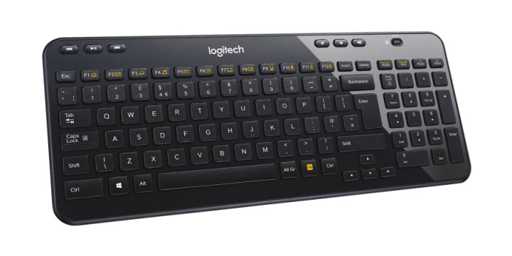 Logitech Wireless Keyboard K360 in de groep COMPUTERS & RANDAPPARATUUR / Muizen en toetsenborden / Toetsenborden / Draadloos bij TP E-commerce Nordic AB (38-99419)