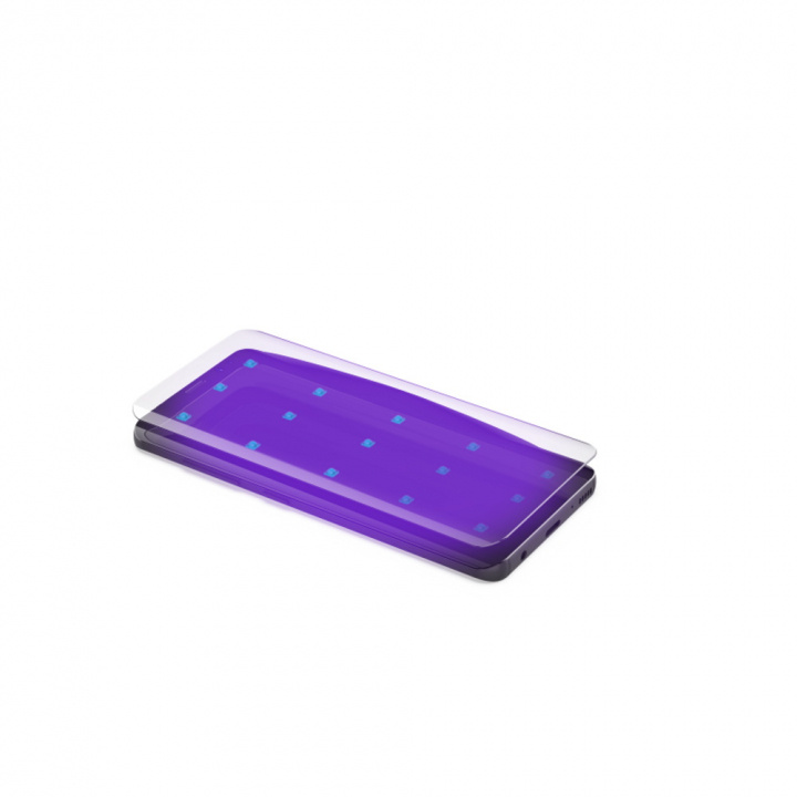Devia Smartphone UV-folie set, 20st 5H in de groep SMARTPHONE & TABLETS / Mobielbescherming / Universele bescherming / Screen Protectors bij TP E-commerce Nordic AB (38-99421)