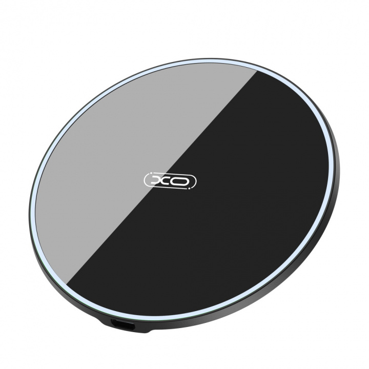 Xo WX026 QI-oplader 15W, zwart in de groep SMARTPHONE & TABLETS / Opladers & Kabels / Draadloze Qi-oplader bij TP E-commerce Nordic AB (38-99422)