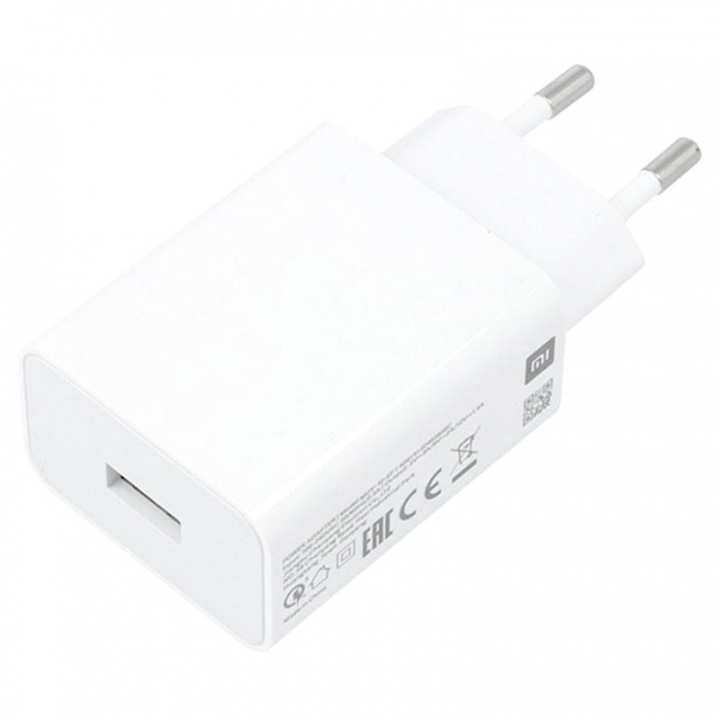 Xiaomi USB Reislader 3A, Wit in de groep SMARTPHONE & TABLETS / Opladers & Kabels / Wandoplader / Wandoplader USB bij TP E-commerce Nordic AB (38-99454)