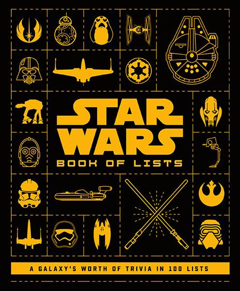 Star Wars: Book of Lists: de waarde van een sterrenstelsel aan trivia in 100 lijsten in de groep SPORT, VRIJE TIJD & HOBBY / Leuke dingen / Leuke dingen bij TP E-commerce Nordic AB (38-99487)