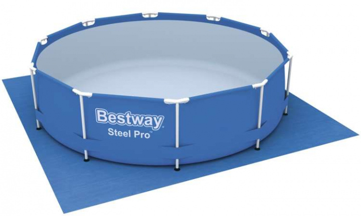 Bestway Flowclear Markduk, 2,44m x 2,44m in de groep HUISHOUDEN & TUIN / Tuinproducten / Zwembad & Accessoires / Bodemdoeken & Voeringen bij TP E-commerce Nordic AB (38-99552)