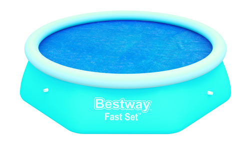 Bestway Flowclear Zonnescherm, 2,44m x 66cm in de groep HUISHOUDEN & TUIN / Tuinproducten / Zwembad & Accessoires / Zwembadafdekking bij TP E-commerce Nordic AB (38-99569)