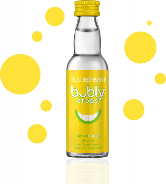 SodaStream Bubly Drops med smak av citron in de groep HUISHOUDEN & TUIN / Huishoudelijke apparaten / Water & Sap / Carbonatatiemachines / Smaken bij TP E-commerce Nordic AB (38-99583)