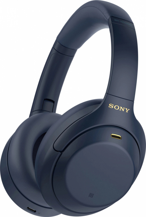 Sony wireless around-ear hörlurar WH-1000XM4, Blå in de groep HOME ELECTRONICS / Audio & Beeld / Koptelefoon & Accessoires / Koptelefoon bij TP E-commerce Nordic AB (38-99639)
