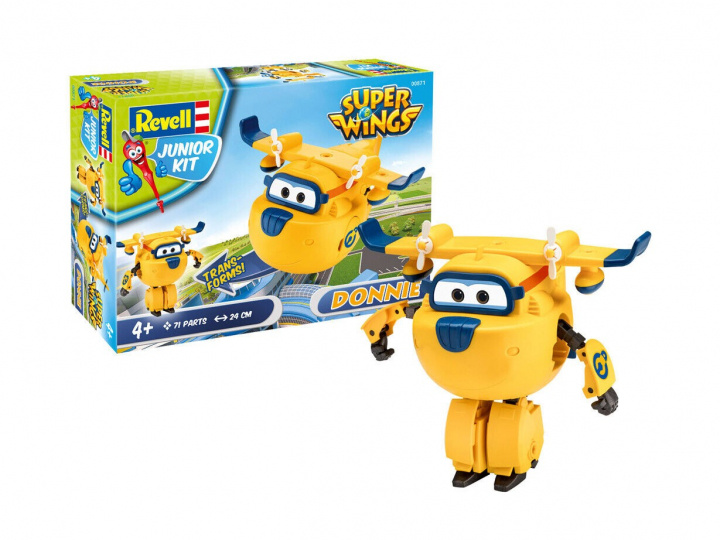 Revell Junior set Super Wings Donnie in de groep SPEELGOED, KINDER- & BABYPRODUCTEN / Speelgoed / Speelset bij TP E-commerce Nordic AB (38-99762)