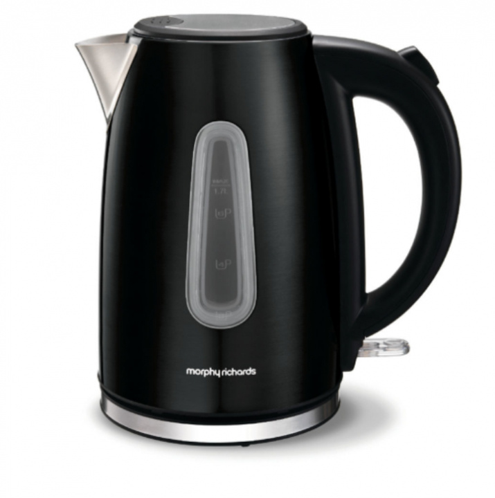 Morphy Richards Waterkoker, zwart, 2.2kW in de groep HUISHOUDEN & TUIN / Huishoudelijke apparaten / Water & Sap / Waterkokers bij TP E-commerce Nordic AB (38-99780)