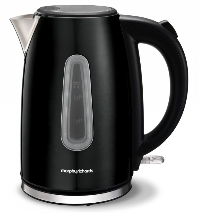 Morphy Richards Waterkoker, zwart, 2.2kW in de groep HUISHOUDEN & TUIN / Huishoudelijke apparaten / Water & Sap / Waterkokers bij TP E-commerce Nordic AB (38-99780)