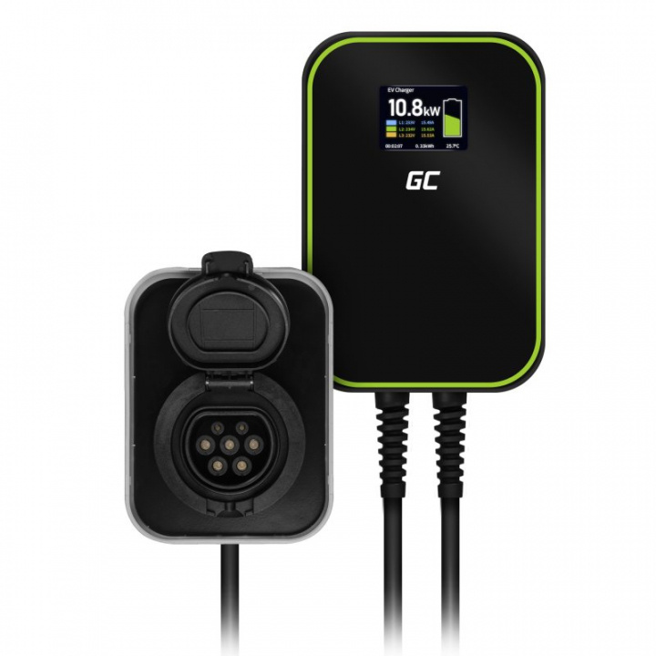 Green Cell Laddbox / Elbilsladdare med Typ 2-uttag, 22kW in de groep AUTO / Laadkabels & Oplaadboxen voor Elektrische auto bij TP E-commerce Nordic AB (38-99804)