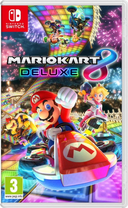 Mario Kart 8 Deluxe, Switch in de groep HOME ELECTRONICS / Spelconsoles en accessoires / Nintendo Switch / Games bij TP E-commerce Nordic AB (38-99828)