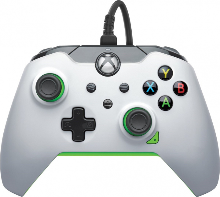 PDP Rematch Trådad kontroll för Xbox & Windows, Neon Vit in de groep HOME ELECTRONICS / Spelconsoles en accessoires / Xbox One / Accessoires bij TP E-commerce Nordic AB (38-99853)