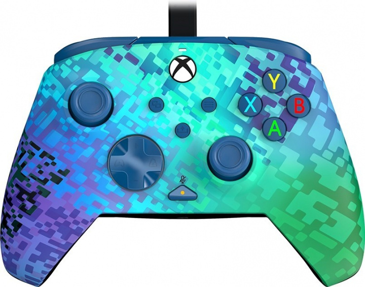 PDP Rematch Trådad kontroll för Xbox & Windows, Glitch Green in de groep HOME ELECTRONICS / Spelconsoles en accessoires / Xbox One / Accessoires bij TP E-commerce Nordic AB (38-99855)