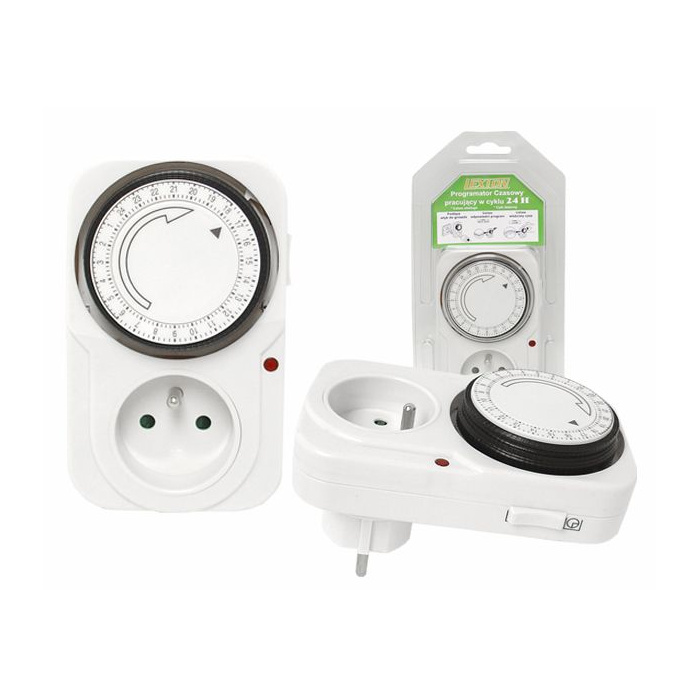 Analoge timer, 24u, 16A in de groep HUISHOUDEN & TUIN / Elektriciteit & Verlichting / Timers bij TP E-commerce Nordic AB (38-99928)
