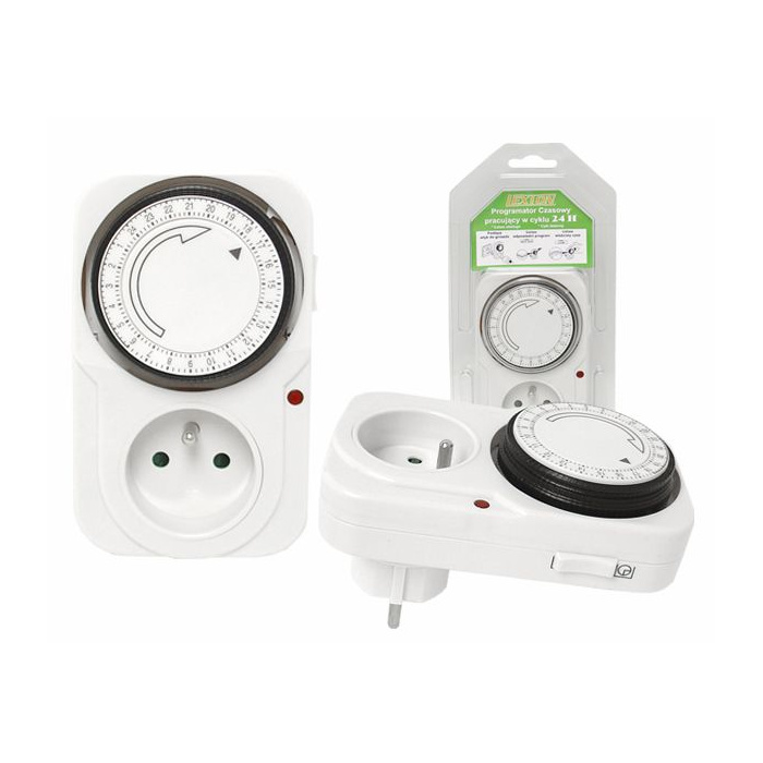 Analog timer, 24h, 16A in de groep HUISHOUDEN & TUIN / Elektriciteit & Verlichting / Timers bij TP E-commerce Nordic AB (38-99928)