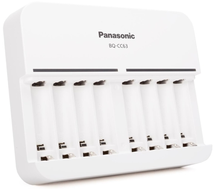 Panasonic BQ-CC63 Batteriladdare för upp till 8 batterier in de groep HOME ELECTRONICS / Batterijen & Opladers / Batterijoplader bij TP E-commerce Nordic AB (89-504660)