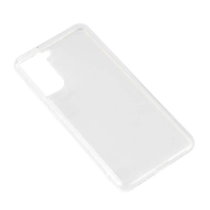 GEAR Mobilecover Transparent TPU Samsung S21 in de groep SMARTPHONE & TABLETS / Mobielbescherming / Samsung bij TP E-commerce Nordic AB (A00105)