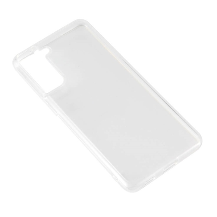 GEAR Mobilecover Transparent TPU Samsung S21+ in de groep SMARTPHONE & TABLETS / Mobielbescherming / Samsung bij TP E-commerce Nordic AB (A00106)