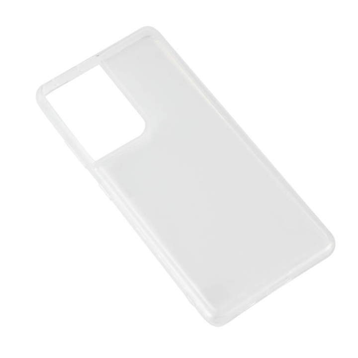 GEAR Mobilecover Transparent TPU Samsung S21 Ultra in de groep SMARTPHONE & TABLETS / Mobielbescherming / Samsung bij TP E-commerce Nordic AB (A00107)