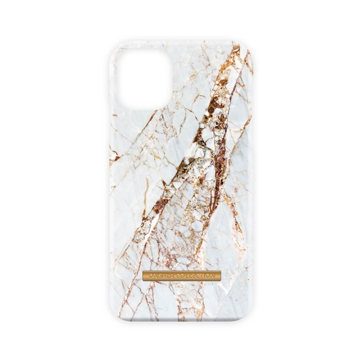 ONSALA COLLECTION Mobile Cover Soft White Rhino Marble iPhone 11 in de groep SMARTPHONE & TABLETS / Mobielbescherming / Apple / Lippenstift / Lipgloss bij TP E-commerce Nordic AB (A00242)