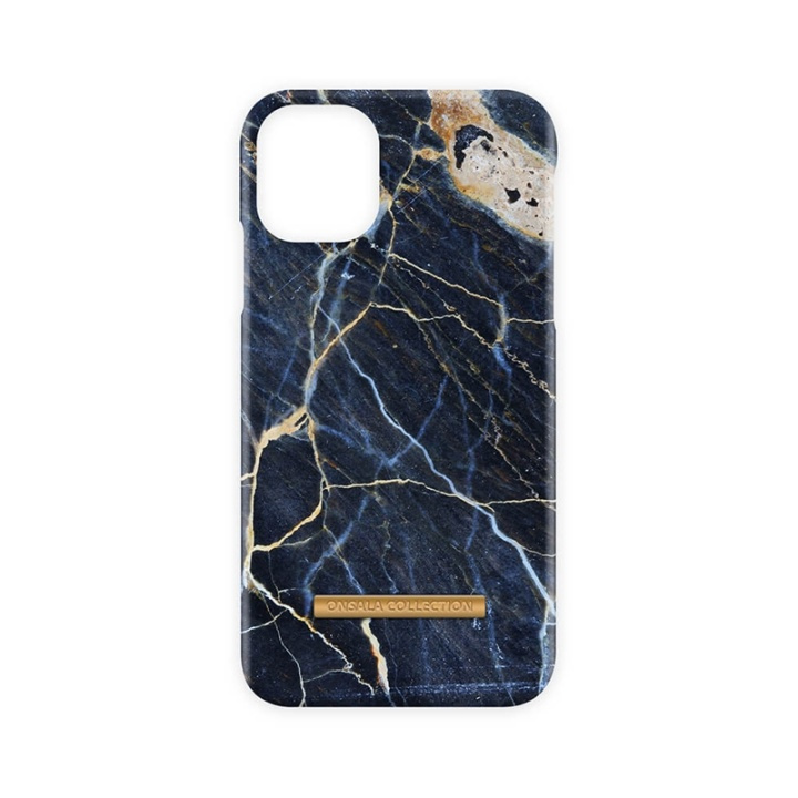 ONSALA COLLECTION Mobile Cover Soft Black Galaxy Marble iPhone 11 in de groep SMARTPHONE & TABLETS / Mobielbescherming / Apple / Lippenstift / Lipgloss bij TP E-commerce Nordic AB (A00243)