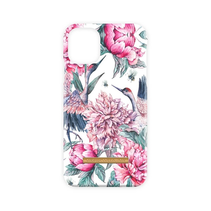 ONSALA COLLECTION Mobile Cover Soft Pink Crane iPhone 11 in de groep SMARTPHONE & TABLETS / Mobielbescherming / Apple / Lippenstift / Lipgloss bij TP E-commerce Nordic AB (A00246)