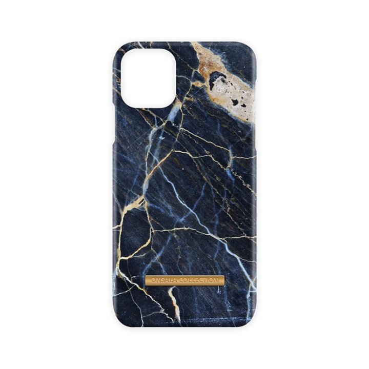 ONSALA COLLECTION Mobile Cover Soft Black Galaxy Marble iPhone 11 PRO MAX in de groep SMARTPHONE & TABLETS / Mobielbescherming / Apple / iPhone 11 Pro Max / Hoesjes bij TP E-commerce Nordic AB (A00249)