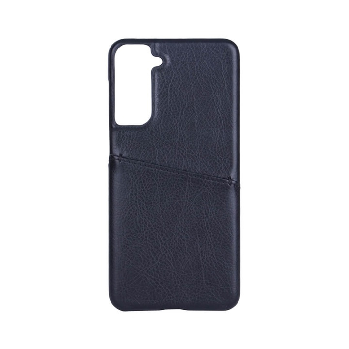 ONSALA Mobile Cover Black with Cardpocket Samsung S21 / S30 5G in de groep SMARTPHONE & TABLETS / Mobielbescherming / Samsung bij TP E-commerce Nordic AB (A00260)