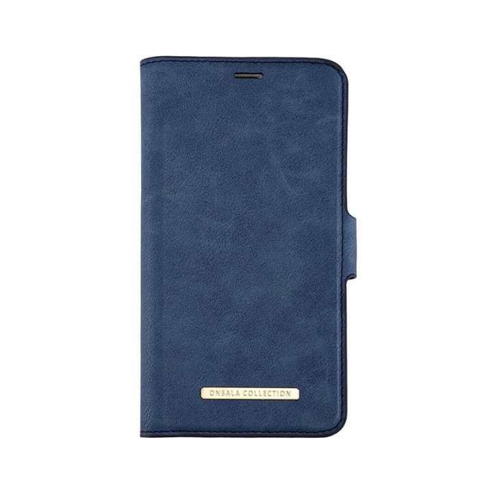 ONSALA COLLECTION Mobile Wallet Royal Blue iPhone 11 in de groep SMARTPHONE & TABLETS / Mobielbescherming / Apple / Lippenstift / Wallet Case bij TP E-commerce Nordic AB (A00296)