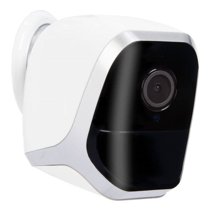 TCP SMART WIFI Outdoor Camera 1080p 16Gb White in de groep HUISHOUDEN & TUIN / Alarm & Beveiliging / Beveiligingscamera\'s / Digitaal (netwerk) / Buitencamera\'s bij TP E-commerce Nordic AB (A00394)