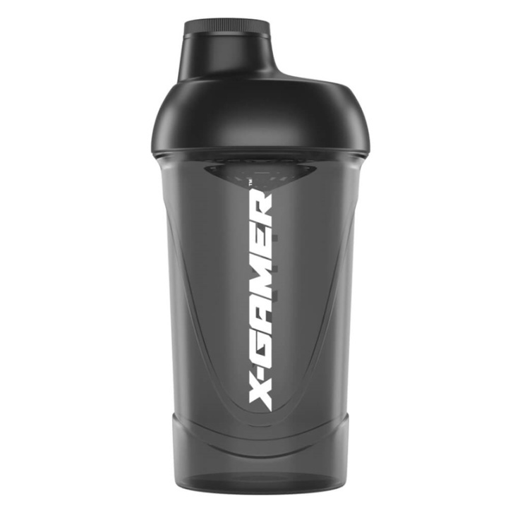 X-GAMER Shaker 5.0 600ml Black Pearl in de groep COMPUTERS & RANDAPPARATUUR / GAMING / Energiedrankjes voor gamers bij TP E-commerce Nordic AB (A00412)