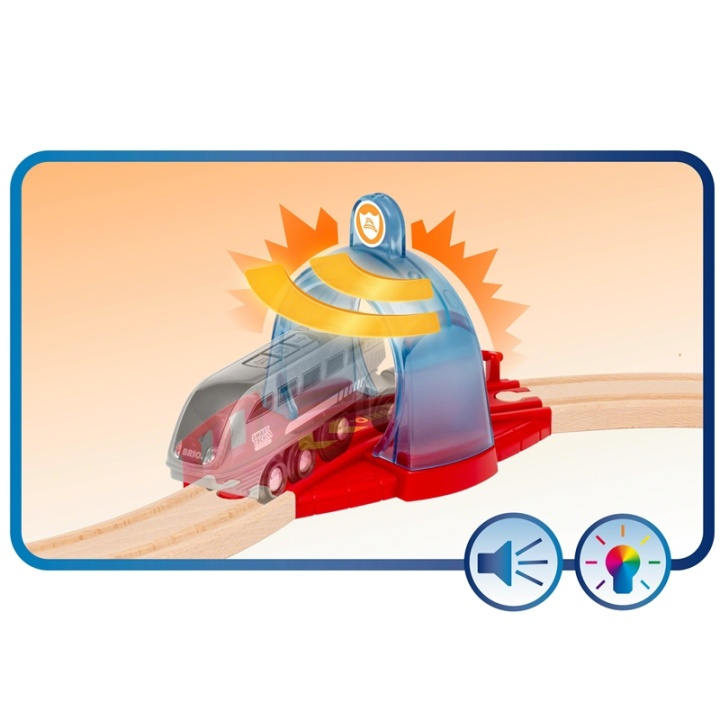 Brio 33976 Rescue Action Tunnel Kit in de groep SPEELGOED, KINDER- & BABYPRODUCTEN / Speelgoed / Bouwspeelgoed / Brio treinrails bij TP E-commerce Nordic AB (A00589)