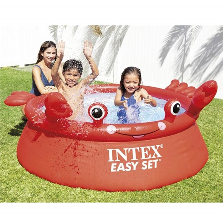 Intex Easy Set Pool, Crab 183x51cm in de groep HUISHOUDEN & TUIN / Tuinproducten / Zwembad & Accessoires / Zwembaden bij TP E-commerce Nordic AB (A00740)