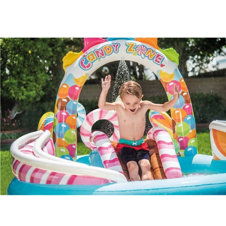Intex Lekpool Candy Zone Play Center in de groep HUISHOUDEN & TUIN / Tuinproducten / Zwembad & Accessoires / Zwembaden bij TP E-commerce Nordic AB (A00745)