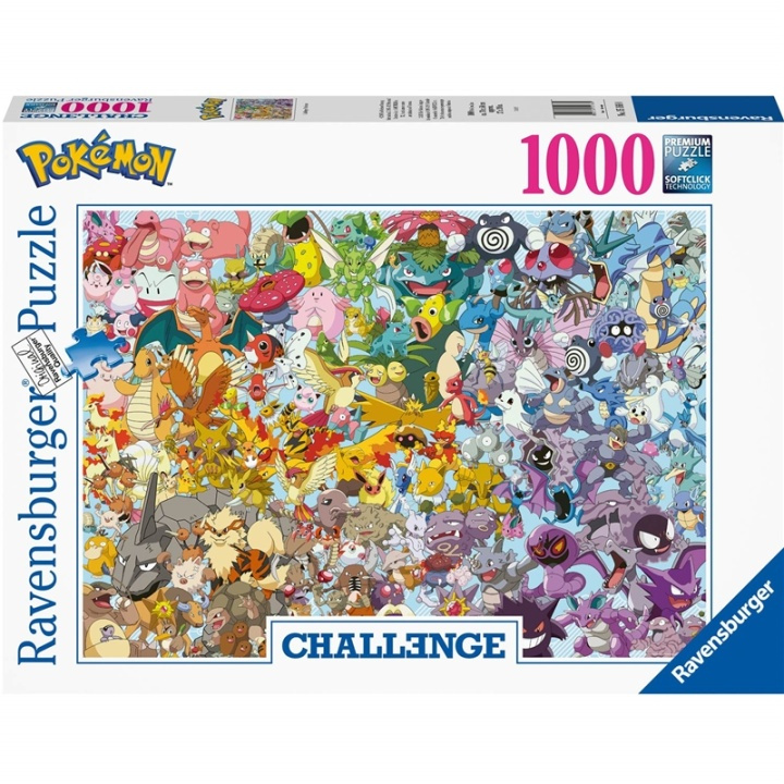 Ravensburger Pussel Challenge Puz.-Pokémon in de groep SPEELGOED, KINDER- & BABYPRODUCTEN / Speelgoed / Puzzels bij TP E-commerce Nordic AB (A00978)