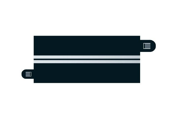 Scalextric 4st halv raka - ett spår in de groep SPEELGOED, KINDER- & BABYPRODUCTEN / Op afstand bestuurbaar / Autobanen / Rails bij TP E-commerce Nordic AB (A01378)