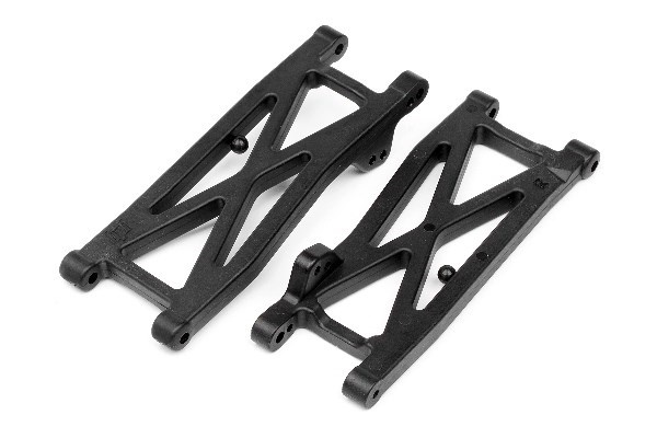 Graphite Rear Suspension Arm Set (Firestorm) in de groep SPEELGOED, KINDER- & BABYPRODUCTEN / Op afstand bestuurbaar / Reserveonderdelen & Extra accessoires / HPI / Reserveonderdelen & Tuning / Schokdempers bij TP E-commerce Nordic AB (A01532)