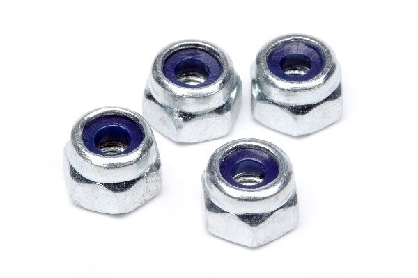 Lock Nut M2.5 (4Pcs) in de groep SPEELGOED, KINDER- & BABYPRODUCTEN / Op afstand bestuurbaar / Reserveonderdelen & Extra accessoires / HPI / Schroeven/Beugels / Moeren bij TP E-commerce Nordic AB (A01534)