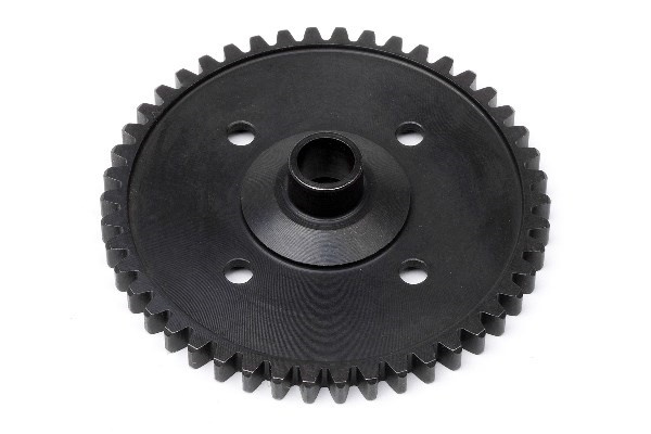 46T Stainless Center Gear in de groep SPEELGOED, KINDER- & BABYPRODUCTEN / Op afstand bestuurbaar / Reserveonderdelen & Extra accessoires / HPI / Reserveonderdelen & Tuning / Aandrijvingen bij TP E-commerce Nordic AB (A01613)