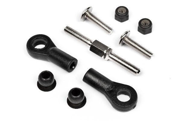 Servo Steering Push Rod in de groep SPEELGOED, KINDER- & BABYPRODUCTEN / Op afstand bestuurbaar / Reserveonderdelen & Extra accessoires / HPI / Reserveonderdelen & Tuning / Schokdempers bij TP E-commerce Nordic AB (A01651)